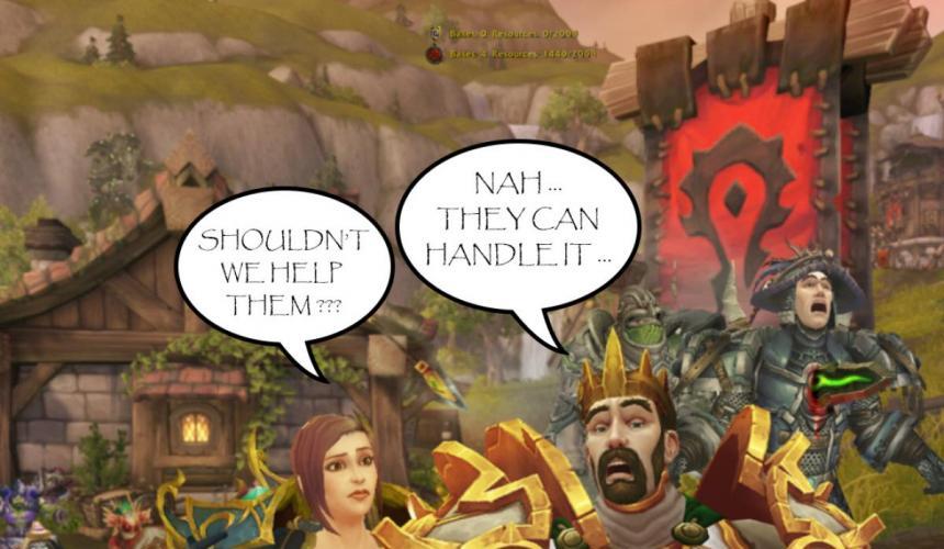 Dnešní příspěvek je především pro hráče World of Warcraft, kteří vědí, jak těžká může být situace během battlegroundu, kdy někteří ignorují jeho hlavn